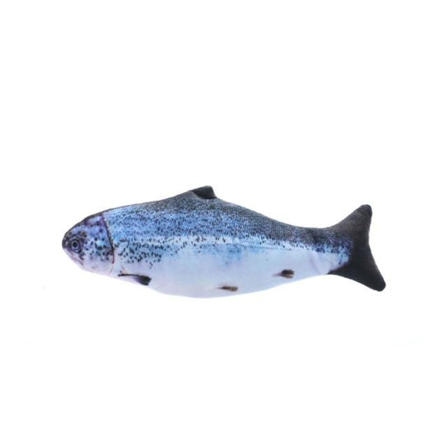 Moving Cat Fish Toy