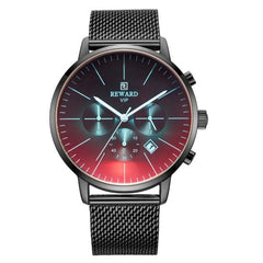 Bright Luxury Glass Wrist Watch