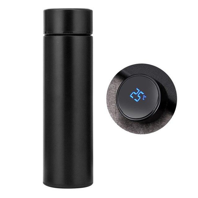 Temperature Display Vacuum Insulated Water Bottle