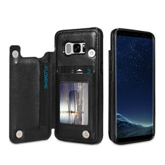 Samsung Galaxy Leather Cardholder Case