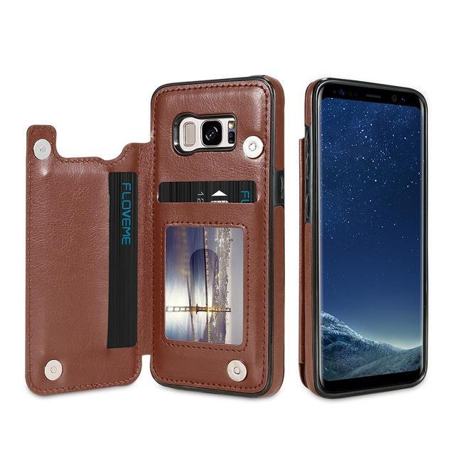 Samsung Galaxy Leather Cardholder Case