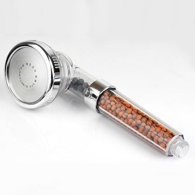 Negative Ion Filtered Shower Head