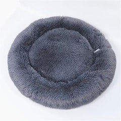 Plush Dog Pet Donut Bed