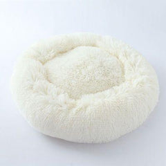 Plush Dog Pet Donut Bed