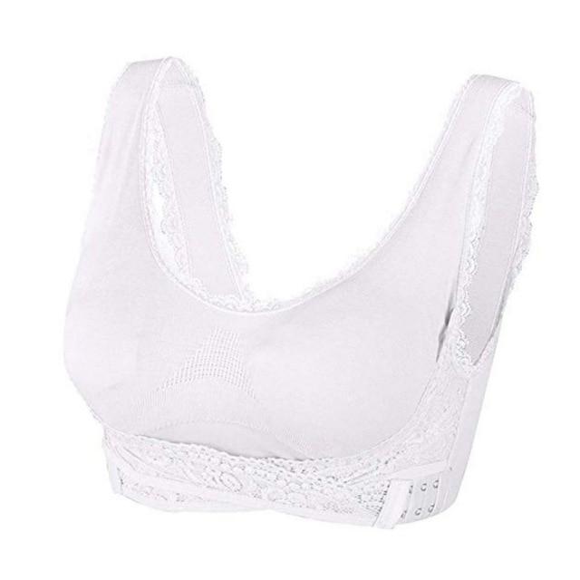 Front Cross Wireless Lace Lift Comfort Bra