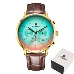 Bright Luxury Glass Wrist Watch