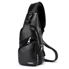 Anti-Theft Men's Crossbody Sling Bag