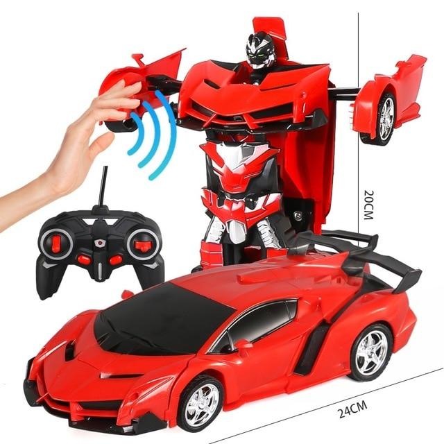 Gesture Sensing Transformation Car Model