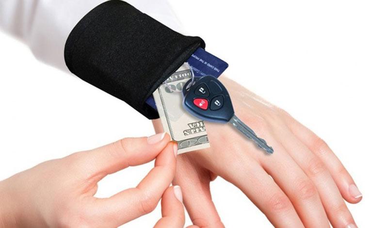 Wrist Pouch™ Zipper Wallet Pouch